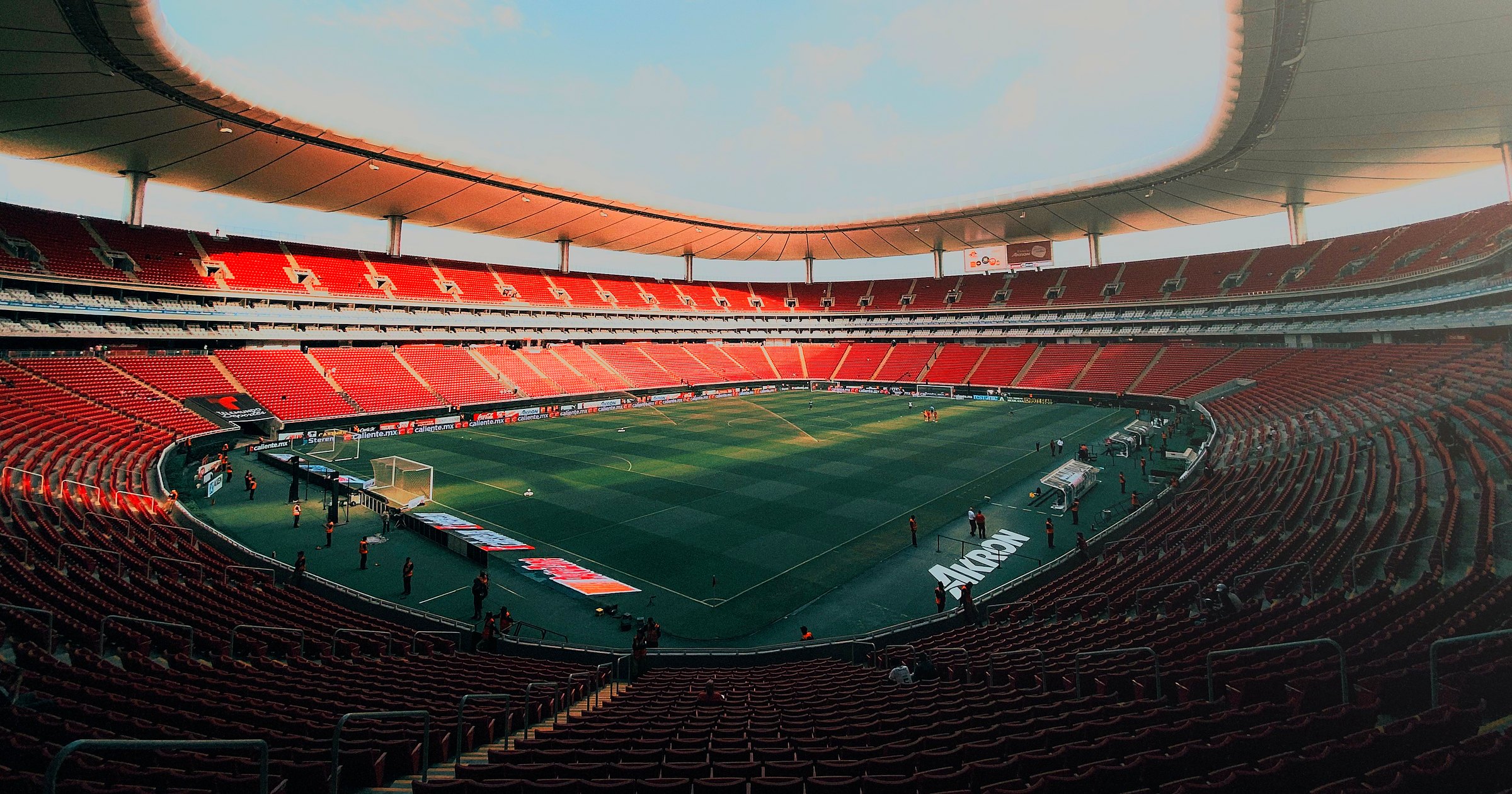 Estadio Akron in Guadalajara, home of Chivas, before kickoff